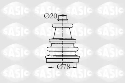 Комплект пыльника SASIC 2933163