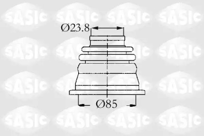 Комплект пыльника SASIC 4003419