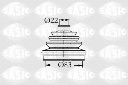 Комплект пыльника SASIC 4003431