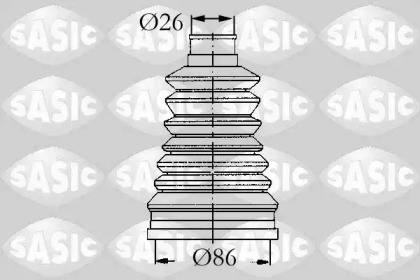 Комплект пыльника SASIC 4003440