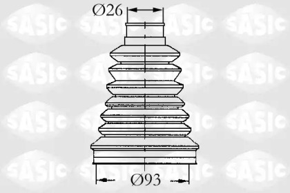 Комплект пыльника SASIC 4003442