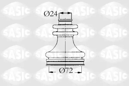 Комплект пыльника SASIC 4003449