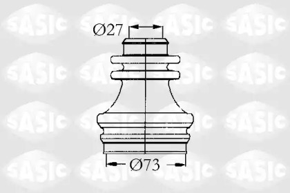 Комплект пыльника SASIC 4003462