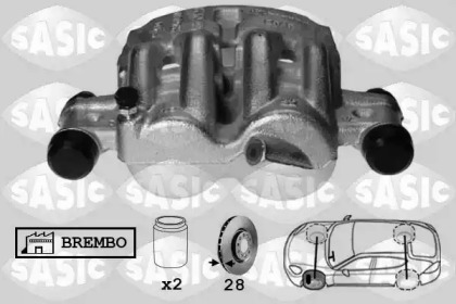 Тормозной суппорт SASIC 6500062