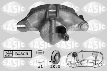 Тормозной суппорт SASIC 6504003