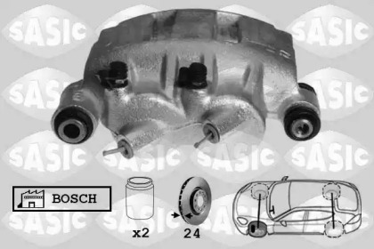 Тормозной суппорт SASIC 6504026