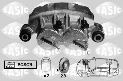 Тормозной суппорт SASIC 6504031