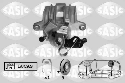 Тормозной суппорт SASIC 6506009