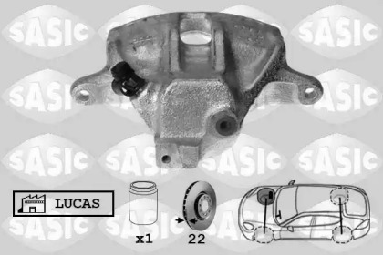 Тормозной суппорт SASIC 6506019