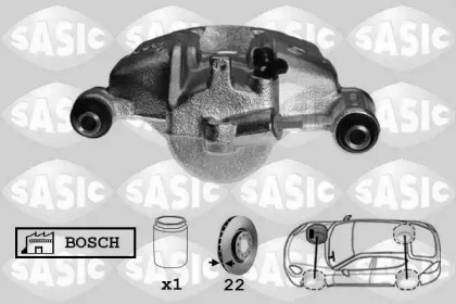 Тормозной суппорт SASIC 6506043