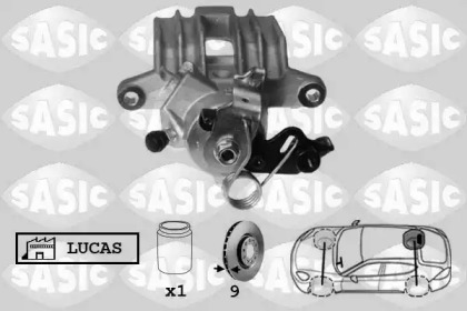 Тормозной суппорт SASIC 6506073