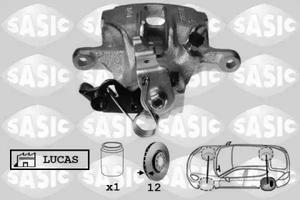 Тормозной суппорт SASIC 6506074