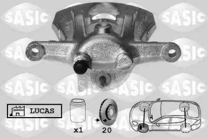 Тормозной суппорт SASIC 6506114