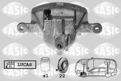 Тормозной суппорт SASIC 6506144