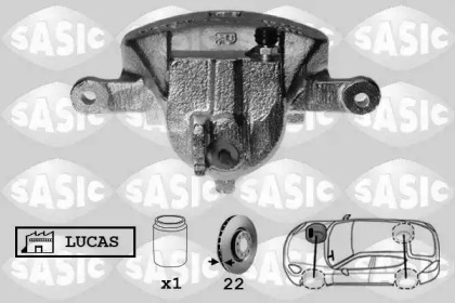 Тормозной суппорт SASIC 6506145