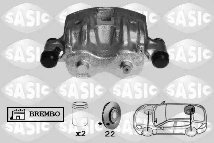 Тормозной суппорт SASIC 6506161