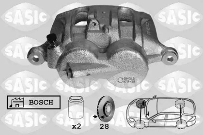 Тормозной суппорт SASIC 6506163