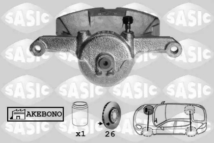 Тормозной суппорт SASIC 6506181