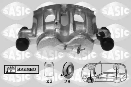 Тормозной суппорт SASIC 6506184