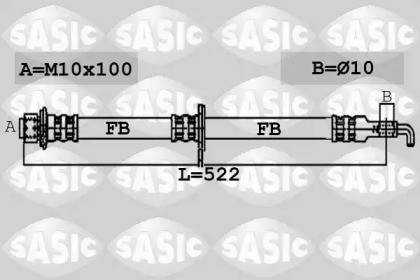 Шлангопровод SASIC 6600036