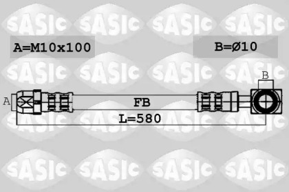 Шлангопровод SASIC 6606021