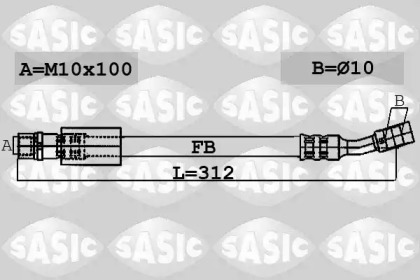 Шлангопровод SASIC 6606047