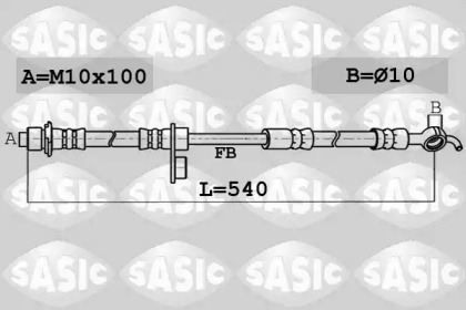 Шлангопровод SASIC 6606140