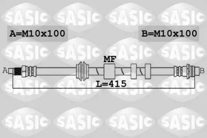 Шлангопровод SASIC 6606221