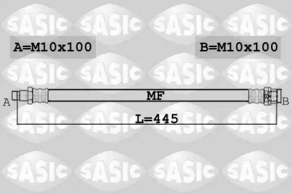 Шлангопровод SASIC 6606228