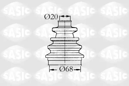 Комплект пыльника SASIC 9004635