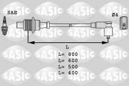 Комплект электропроводки SASIC 9280001