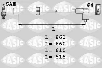 Комплект электропроводки SASIC 9280002