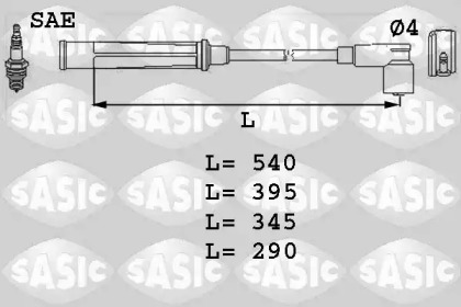 Комплект электропроводки SASIC 9284006