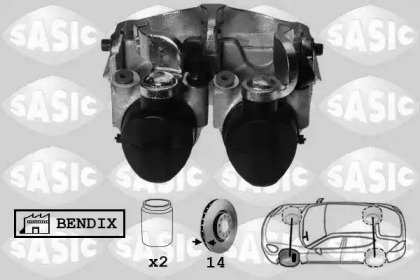 Тормозной суппорт SASIC SCA0028