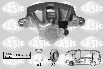 Тормозной суппорт SASIC SCA6008