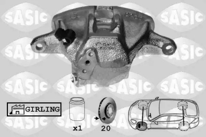 Тормозной суппорт SASIC SCA6016