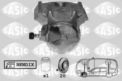 Тормозной суппорт SASIC SCA6068