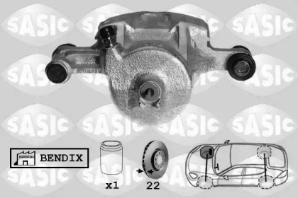 Тормозной суппорт SASIC SCA6121