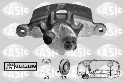 Тормозной суппорт SASIC SCA6140