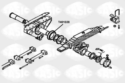 Уплотняющее кольцо SASIC T401028