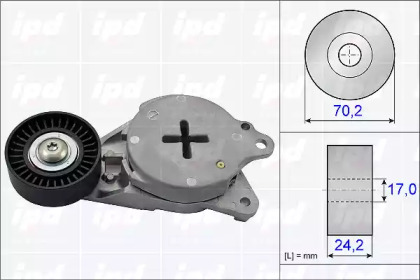 Натяжная планка IPD 15-3803