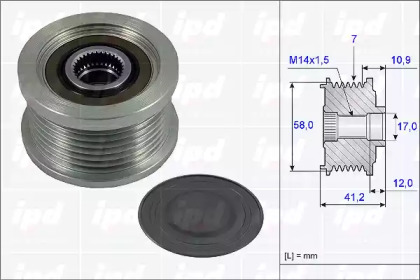 Механизм свободного хода IPD 15-3812