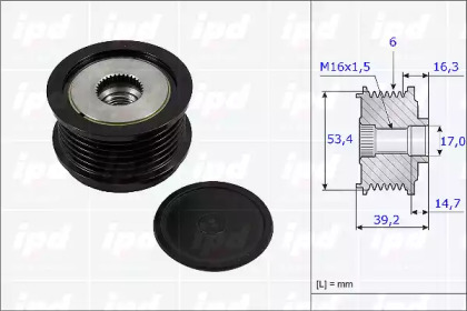 Механизм свободного хода IPD 15-3814