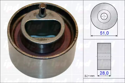 Ролик IPD 15-3819