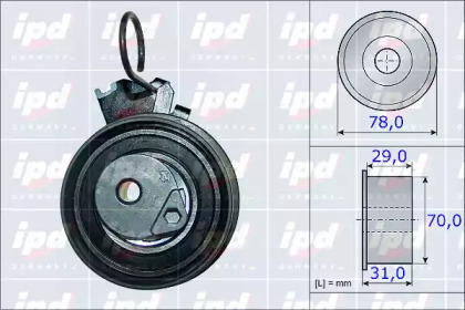 Ролик IPD 15-3866