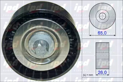 Ролик IPD 15-3868