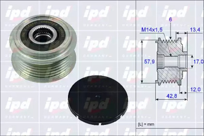 Механизм свободного хода IPD 15-3892