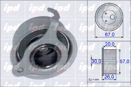 Ролик IPD 15-3918