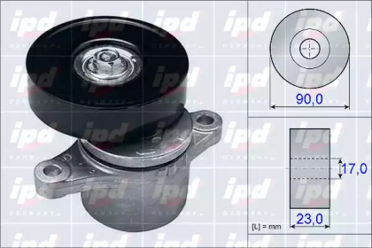 Натяжитель IPD 15-3953