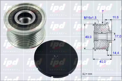 Механизм свободного хода IPD 15-3963